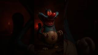 What If Oggy And The Roaches Characters Turned Into Horror Monsters?