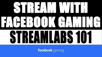 FACEBOOK GAMING: - How To Go Live Using Streamlabs OBS 2022 Tutorial (Open Broadcast Software)