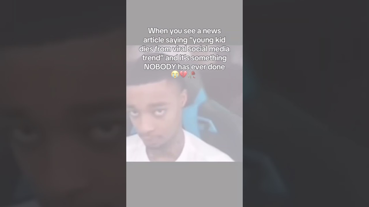 Always some no1 with some random ahh trend 💀