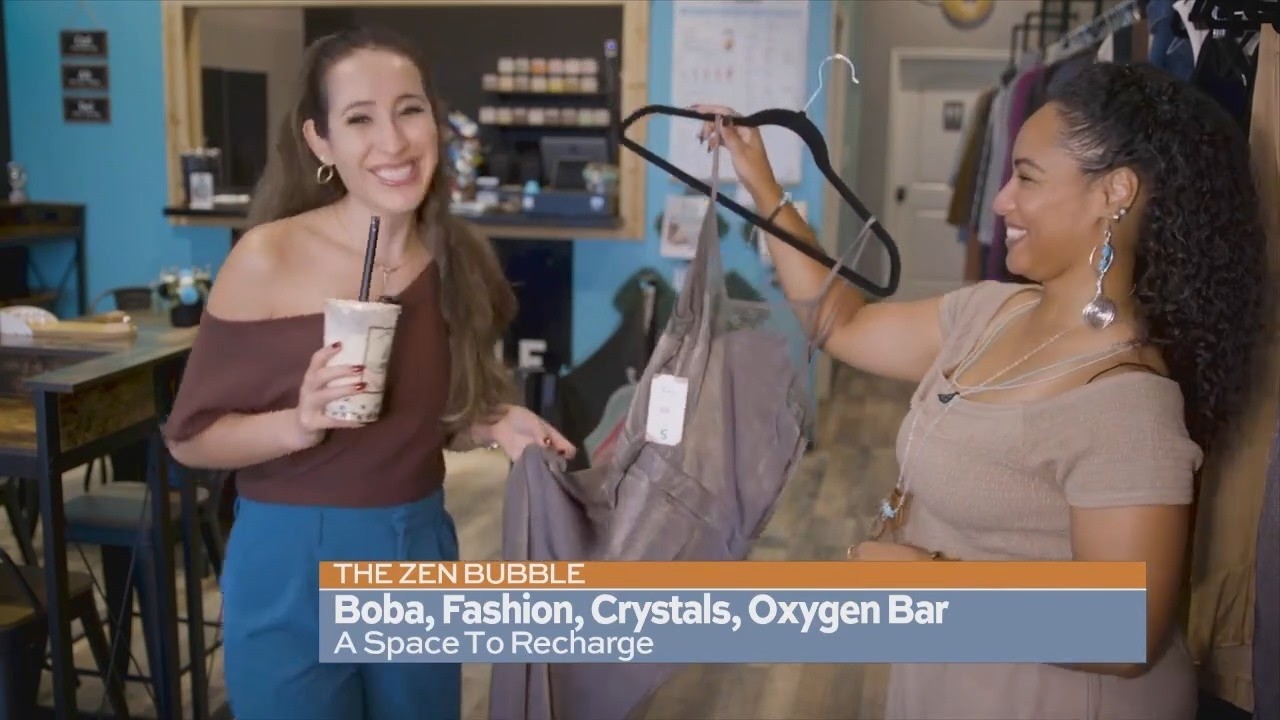 O2 Bubbler Bubble Tea + an Oxygen Bar?! 🧋 Inside Zen Bubble in Cibolo - YouTube