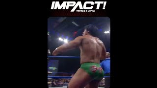 Triple Moonsault By Laredo Kid, Santana And Garza Jr. Slammiversary July 2, 2017