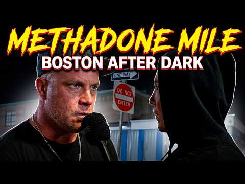 Deep Inside One Of The MOST Dangerous Hoods In Boston: Methadone Mile After Dark