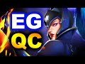 EG vs Quincy Crew - BEST TEAMS NA - North America DPC 2021 Season 2 BTS DOTA 2