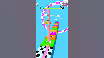 Cube Surfer Gameplay (level-22) #shorts