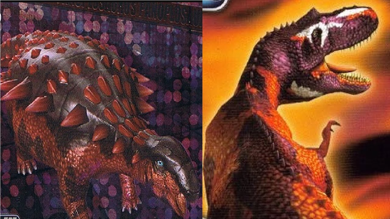 Dinosaur king Arcade Game - Battle Spectre (Albertosaurus x Panoplosaurus)