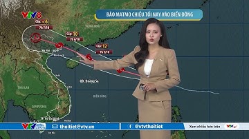 Dự báo thời tiết biển ngày 03/10/2025 | Bão Matmo gần Biển Đông | VTVWDB