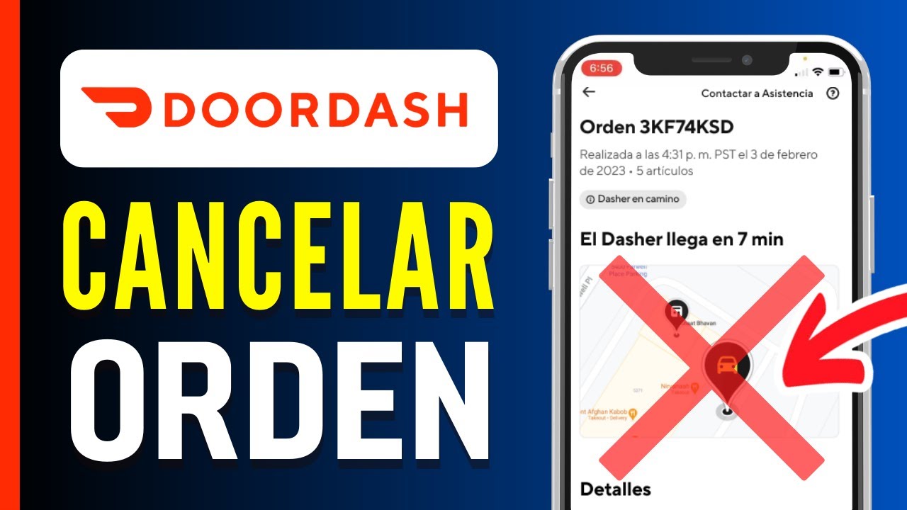 Como Cancelar Una Orden En Doordash Driver