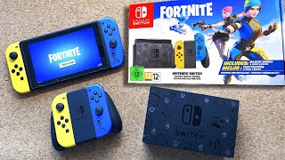 Nintendo Switch Fortnite Wildcat Bundle | Unboxing and Setup - YouTube