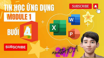 0323TM199991 20230329 [M1-2023] Module 1 gồm Word, Excel, Powerpoint nâng cao HUTECH