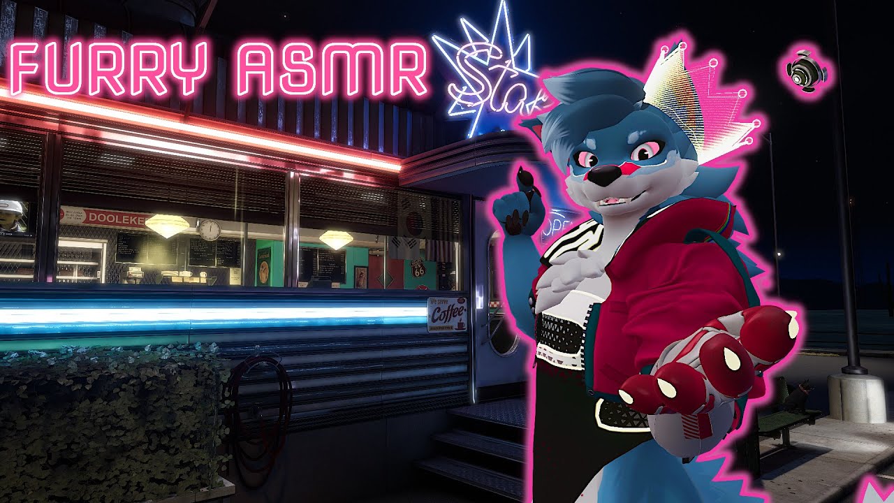 A Date In Night City (ASMR, Macro, Furry, Roleplay, Cyberpunk, Paws ...