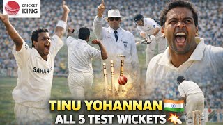 Tinu Yohannan All 5 Test Wickets screenshot 2