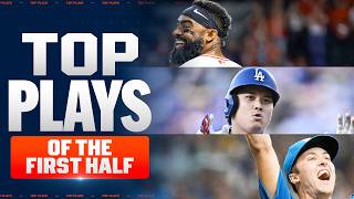 The TOP 50 PLAYS of the 1st half of the 2026 MLB season! 💪 (Historic HRs, crazy catches, MORE!)