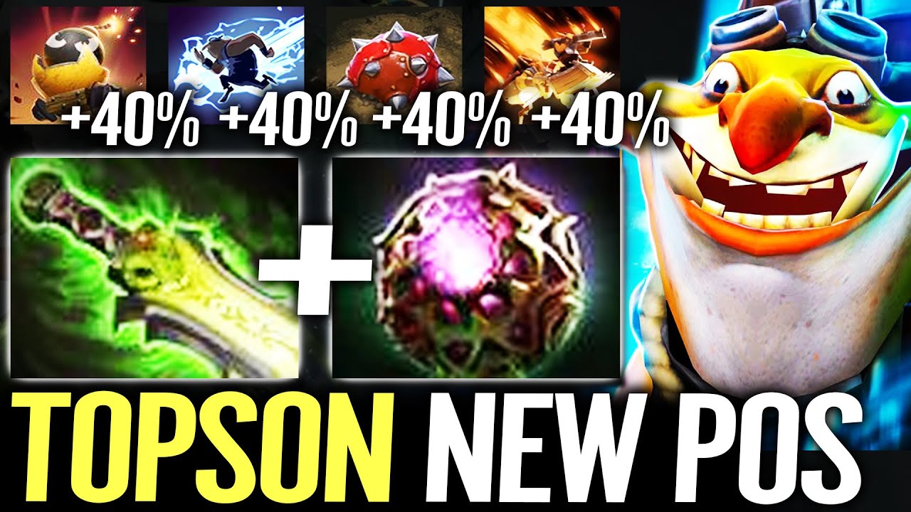 🔥 TOPSON Techies 100 NEW HERO NEW POS — Octarine + Ethereal Blade The