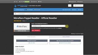 Nitroflare, How To Pay Premium Account Via Paypal?