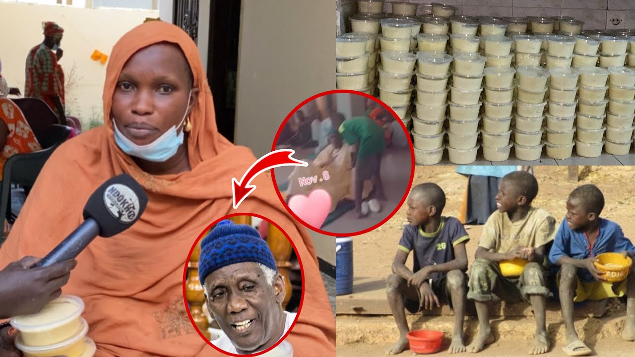 MADAME SY LA MAMAN DES TALIBÉS TIVAOUANE MERCI POUR LE SOCIAL