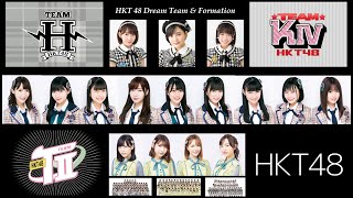 HKT48 Dream Team 1 |  Miyawaki Sakura | Kodama Haruka | Sashihara Rino | Tomonaga Mio | JPop | Idol
