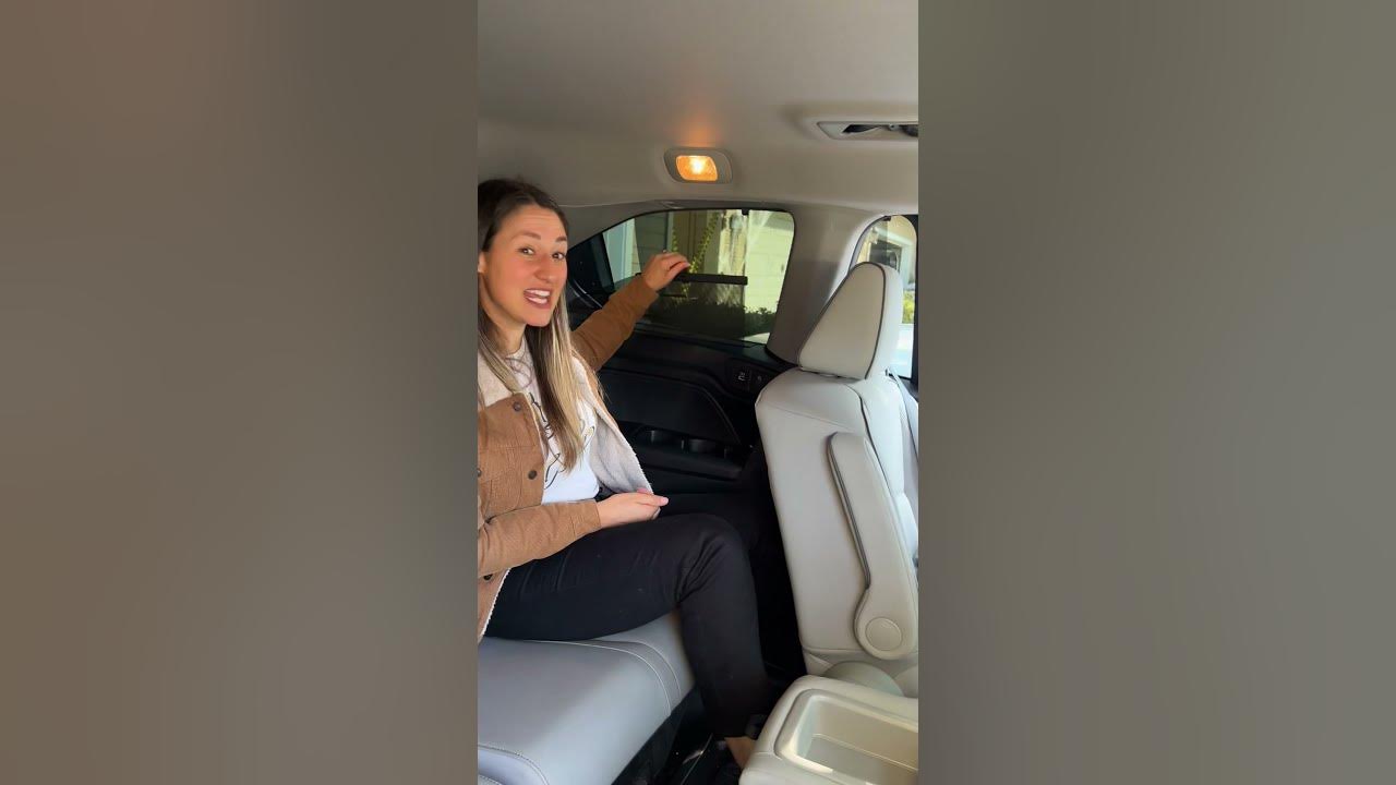 The Honda Odyssey has perfectly integrated tailgating seats #shorts #