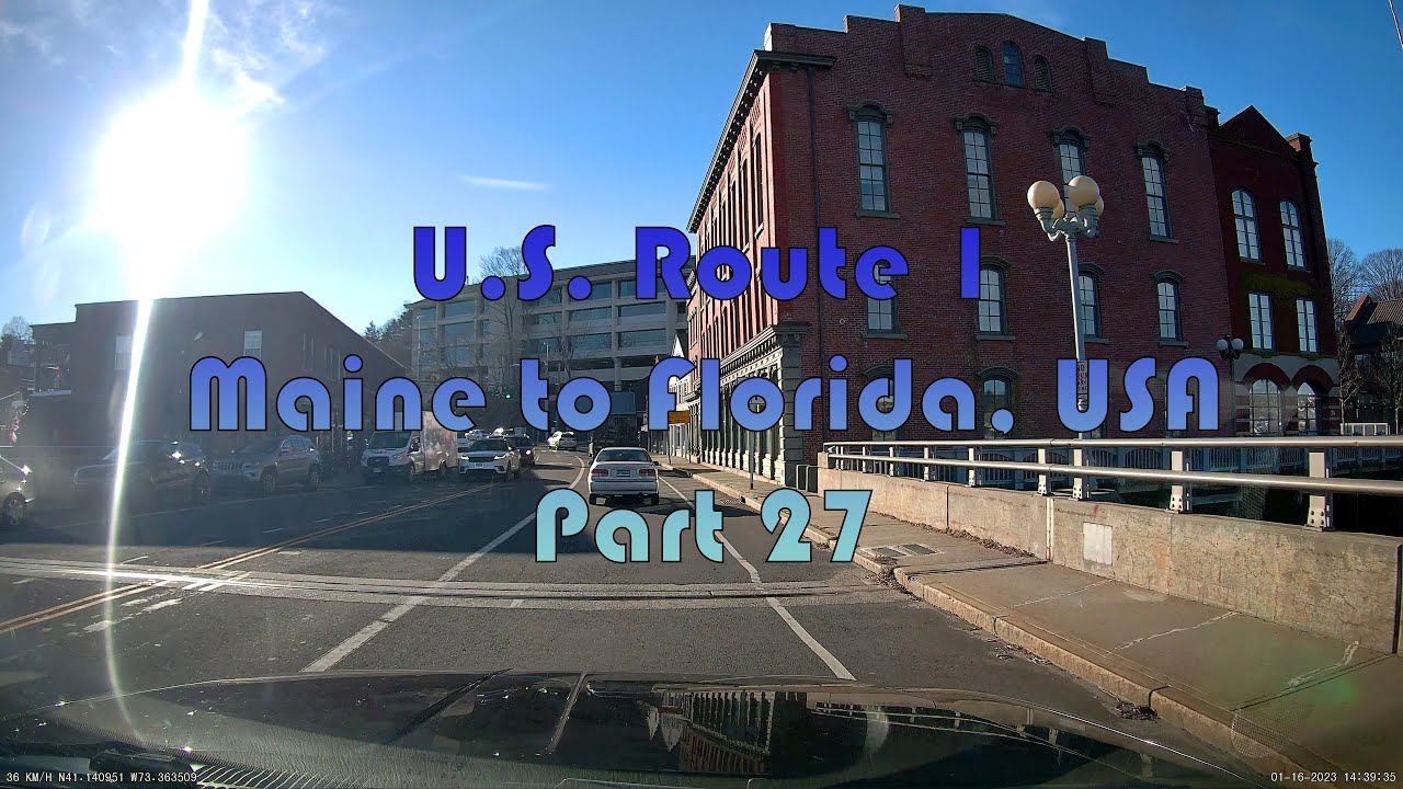 U.S. Route 1, Maine to Florida - Complete Road Trip, Part 27