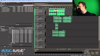 Moving Multiple Waveforms In The Multitrack Of Adobe Audition CC