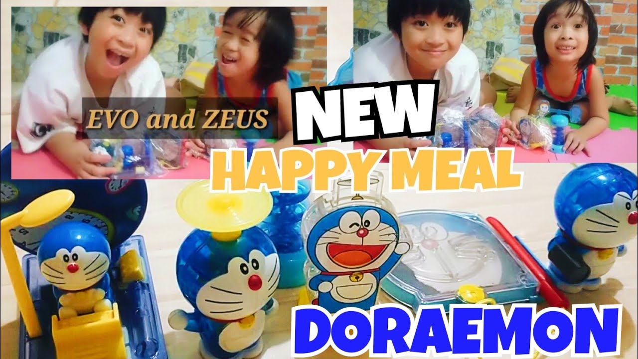 NEW HAPPY MEAL MCDONALD'S TOY 2021 | DORAEMON TOYS 