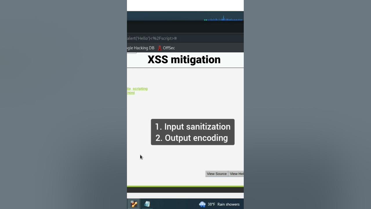 How To Mitigate Cross Site Scripting