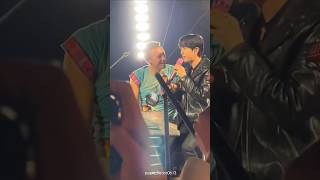 Jin & Chris Martin's CUTE Interaction Before Singing 'The Astronaut' | Songbook Surprise Moment 💜