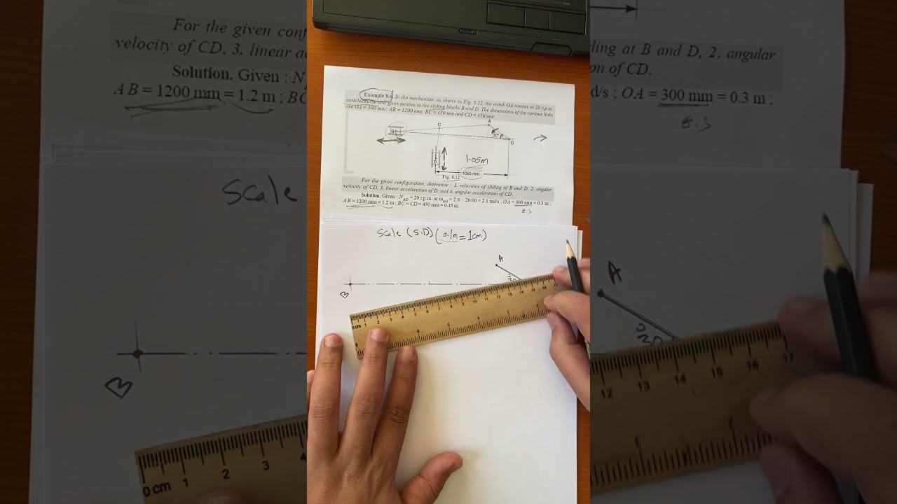 رسم مخططات السرعة والتعجيل بطريقة مبسطة