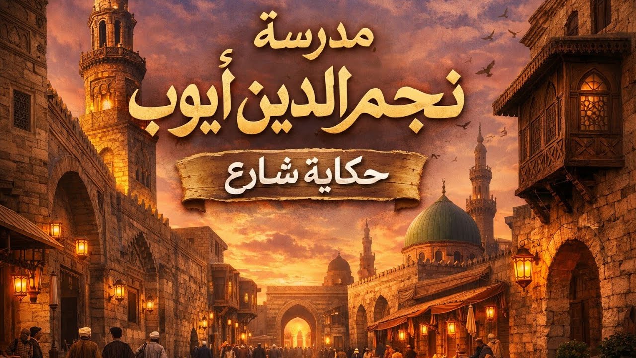 مدرسة نجم الدين أيوب | سر أثري مخفي في شارع المعز 😮 حكاية شارع