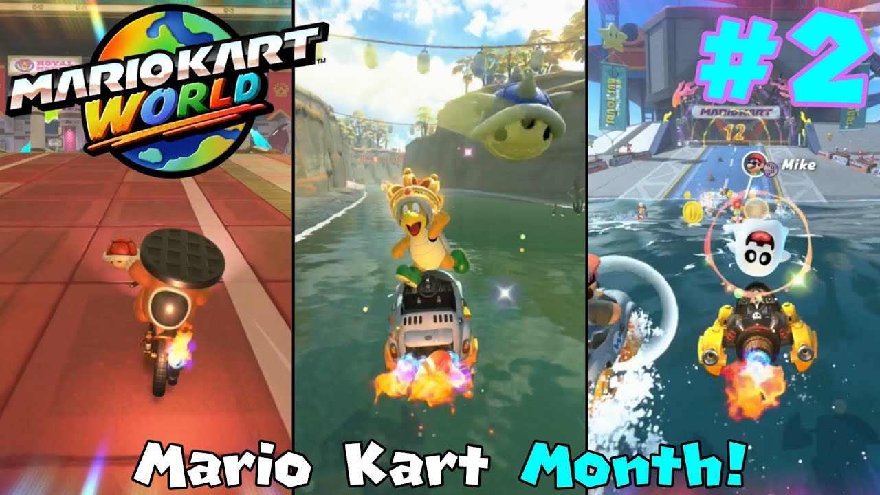 Mario Kart Month!: MK World #2 - Technical Knockout