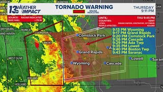 TORNADO WARNINGS | Kent and Ottawa counties under tornado warning