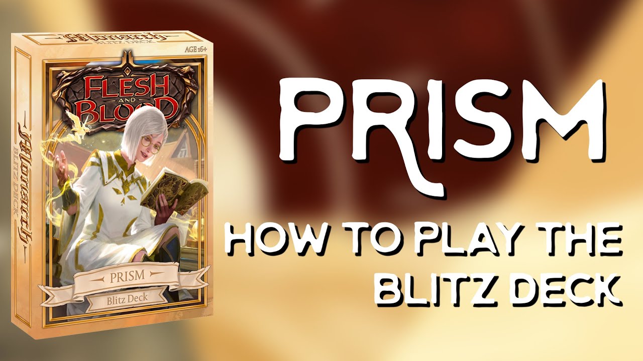 FLESH AND BLOOD Prism Blitz デッキ FABSinkbelow×2