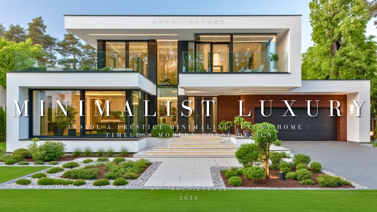 Minimalist Luxury House Design That Defines Prestige | Modern ...