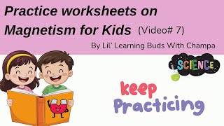 Magnet Worksheets for Kids 🧲 Fun Science Worksheets for Kids 📚
