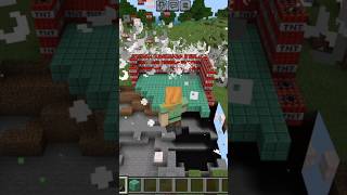Minecraft TNT Silverfish ❤️Explosion #minecraft #minecraftshorts #silverfish #explosion #shorts