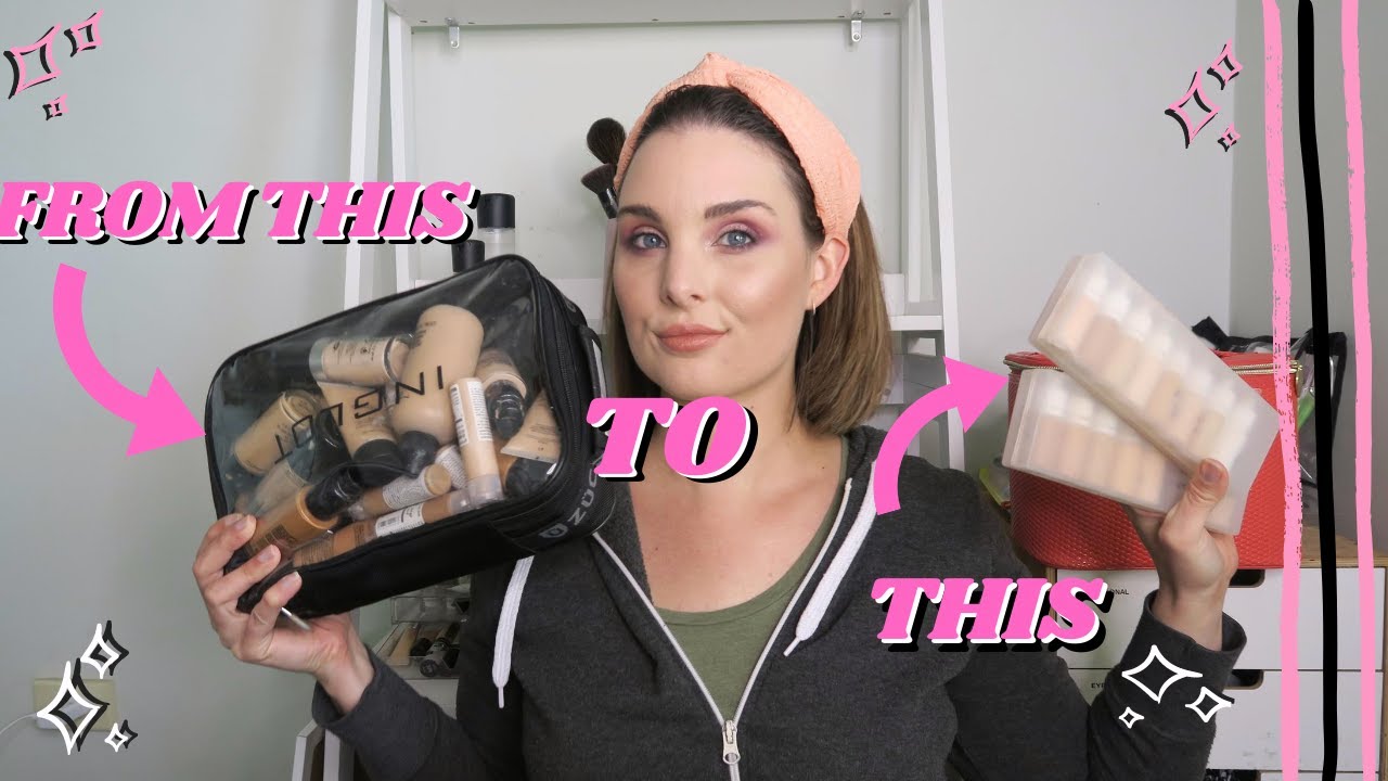 foundation for my pro makeup kit | How to Downsize your Kit | Simone ...