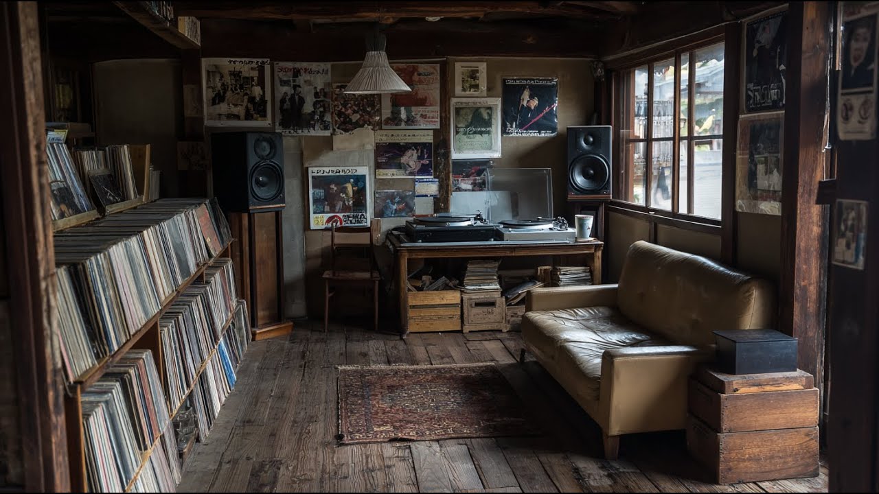 A Quiet Japanese House at Night | Late-Night Minimal Jazz