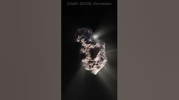 Surface of Interstellar Comet 2I/Borisov #space #universe #cosmos