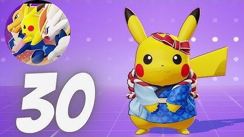 Pokemon Unite Mobile - Gameplay Walkthrough Part 30 - Festival Style Pikachu Gameplay (Android, iOS)