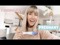 FINDING OUT I'M PREGNANT // I did NOT expect this // + live pregnancy test