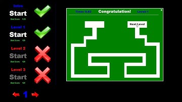 Visual Basic 6 - Pointer Mover (Maze Game)