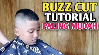 Buzz Cut Tutorial Cara Potong Rambut Yang Mudah