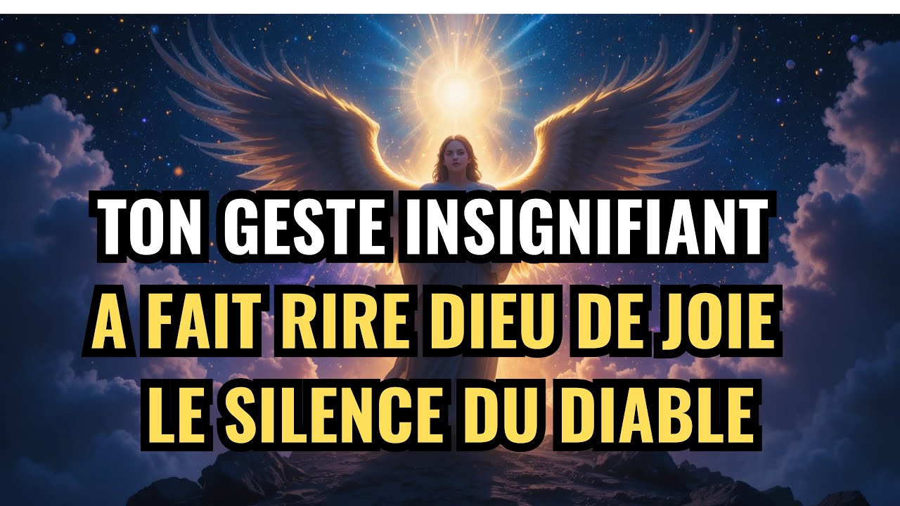 🌟 Ton Geste Insignifiant a Fait Rire Dieu de Joie – Le Silence du Diable et Ta Protection Céleste🌟