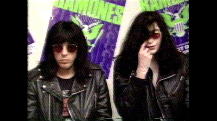 Ramones - Interview, Ragazzi, Dutch TV 1989