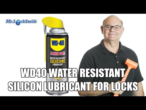 Silicone Lubricant Spray, WD-40 Water Resistant Silicone