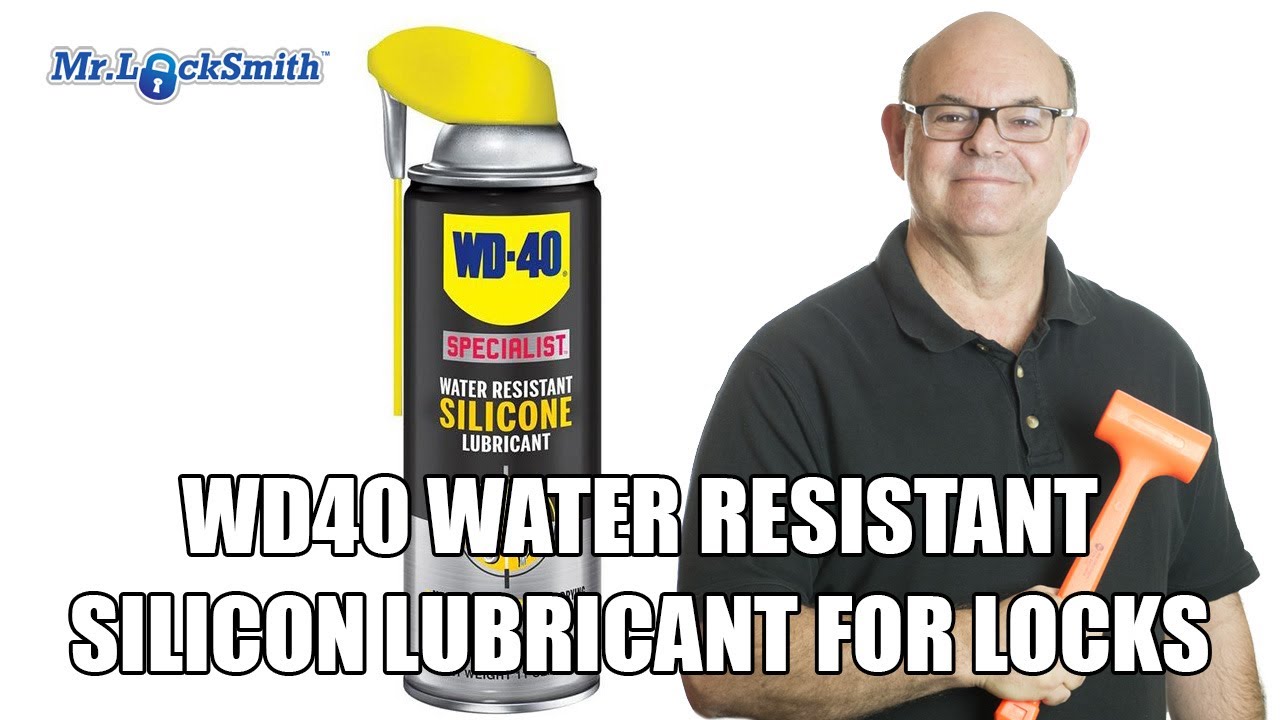 Silicone Lubricant Spray, WD-40 Water Resistant Silicone