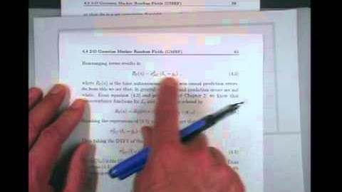 Lecture 10 -- Non-Causal Gaussian Models (Chapter 4.1 -- 4.5): Non-Causal Gaussian Models
