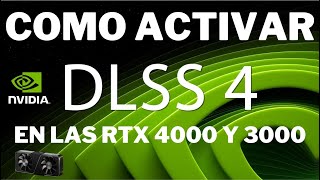 How to enable DLSS 4 from the Nvidia app - Any compatible game - RTX 4000 - 3000 - 2000