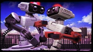 Level 50 Famicom vs NES R.O.B Amiibo Battle!