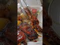 BBQ Glazed Ribs with Roasted Potatoes & Fresh Salad