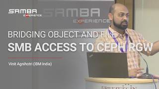Bridging Object and File: Implementing SMB Access to Ceph RGW (sambaXP 2026)